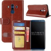 Voor Huawei Mate 10 Porsche Design & Mate 10 Pro Crazy Horse Texture Horizontaal Flip Leren Case met Houder & Kaartsleuven & Portemonnee (Bruin)