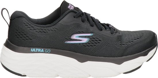 Skechers Max Cushioning dames sneaker - Zwart - Maat 38 | bol.com