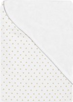 Interbaby Babydeken Star 75 X 65 Cm Katoen Wit/beige
