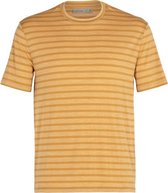 Icebreaker M Utility Explore Ss Crewe Stripe T-Shirt Heren