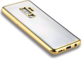 Voor Galaxy S9 + Electroplating Side TPU beschermende achterkant beschermhoes (goud)