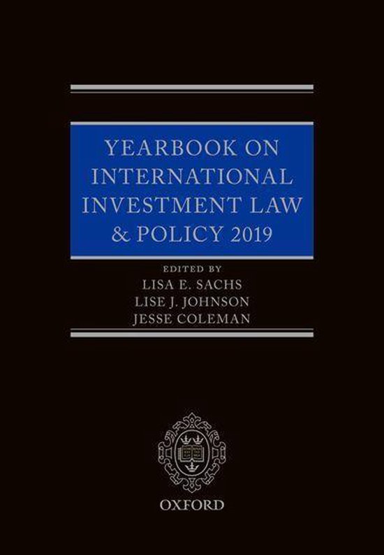 Yearbook on International Investment Law and Policy - Yearbo ... - cover