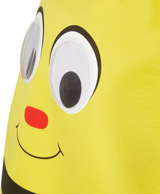 dressforfun - Cartoon bij 140 (9-10y) - verkleedkleding kostuum halloween verkleden feestkleding carnavalskleding carnaval feestkledij partykleding - 302190