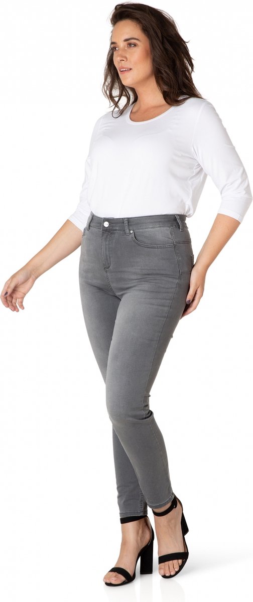 YESTA Joya Broek - Light Grey - maat 3(52)