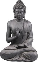 Stone-Lite Deco Garden statue Bouddha noir 817XL