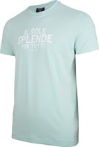 Cavallaro Napoli - Heren T-Shirt - Solemio - Mintgroen - Maat S