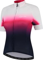 Rogelli Dream Fietsshirt - Wielershirt Dames Korte Mouw - Blauw/Roze/Wit - Maat XL