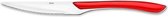 Amefa Eclat - Rood - Tafelmes - RVS - (Set van 12) en Yourkitchen E-kookboek
