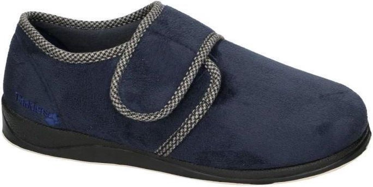Padders -Heren - blauw donker - pantoffels & slippers - maat 45