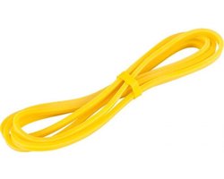 Gorilla Sports Gorilla Sports Weerstandsband Geel - Resistance band - 6,4 mm - Latex - 2,5 - 25 LBS