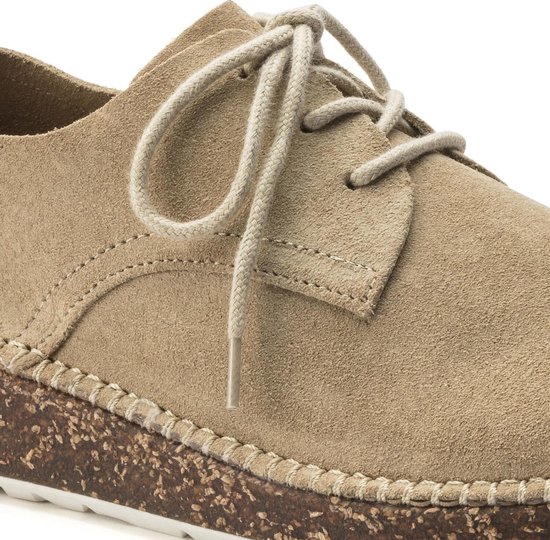 Birkenstock Gary Suede Ginger Narrow Unisex Veterschoenen - Brown