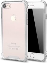 Geschikt voor iPhone SE (2020 / 2022) / 7 / 8 bumper case TPU + acryl - transparant