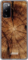 6F hoesje - geschikt voor Samsung Galaxy S20 FE - Transparant TPU Case - Tree Rings #ffffff