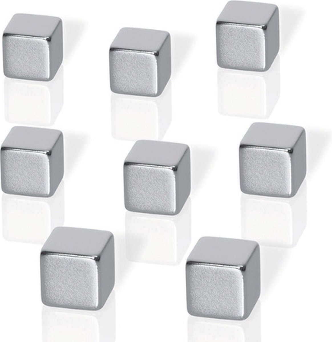 Sigel magneten - Be!Board - 8 stuks - vierkant - SI-83101 - Sigel
