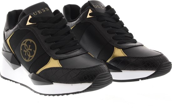 Guess Tesha Lage sneakers - Dames - Zwart - Maat 39 | bol.com