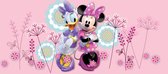 Sanders & Sanders poster Minnie Mouse & Katrien Duck roze - 600909 - 202 x 90 cm