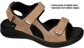 Fidelio Hallux -Dames -  camel - sandalen - maat 36