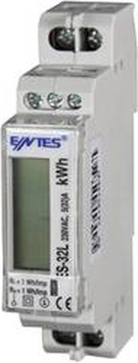 ENTES ES-32L MID kWh-meter 1-fase Digitaal 32 A Conform MID: Ja 1 stuk(s)