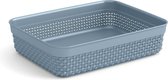 Kis Filo - Organizer - A5 - Misty Blue - 25x19xh6cm - (set van 4) En Yourkitchen E-kookboek - Heerlijke Smulrecepten