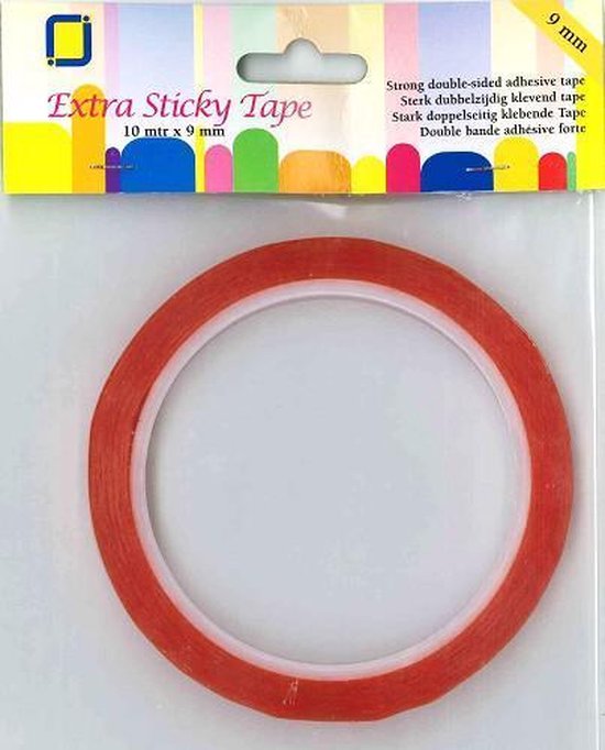 Extra sticky tape 9 mm outer box