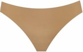 J&C dames string naadloos  - L  - beige