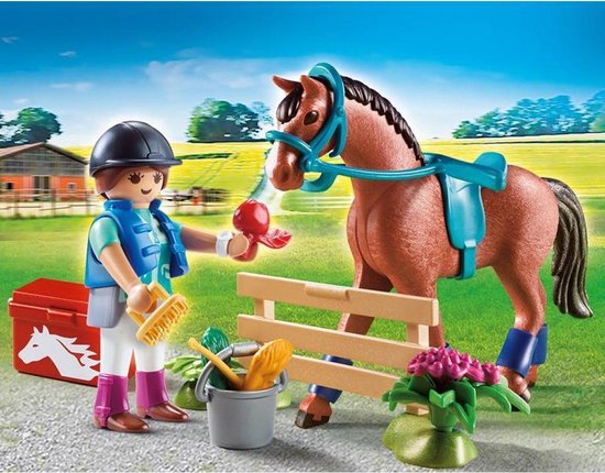 Emulatie vastleggen spelen Playmobil 70294 Country Paard en Ruiter Cadeauset | bol.com