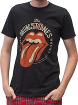 Rockstarz T-shirt The Rolling Stones 50 Years Zwart