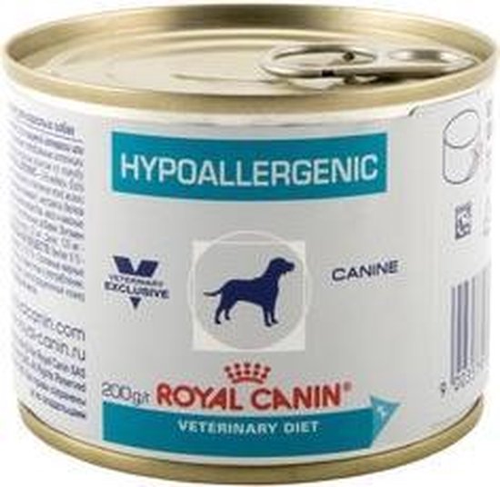 verzameling Algebra Darts Royal Canin Hypoallergenic Hond - 12 x 200 g blikken | bol.com