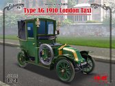 1:24 ICM 24031 Type AG 1910 London Taxi Plastic Modelbouwpakket