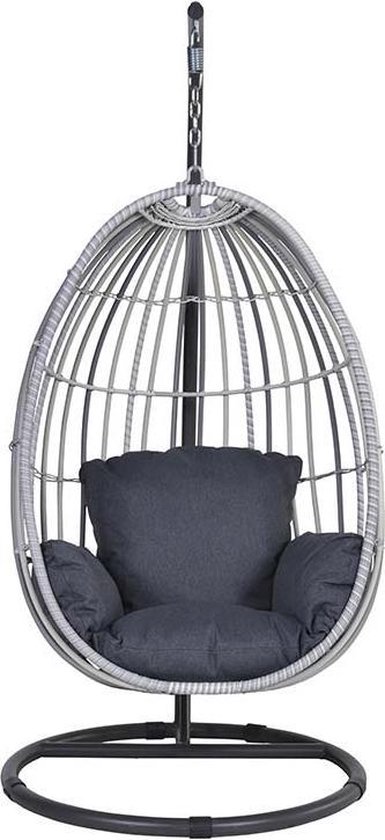 Op de een of andere manier parachute tiran Hangstoel voor binnen en buiten - egg hangstoel - hang ei - Garden  Impressions - dikke... | bol.com