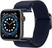 Spigen Fit Lite Geschikt voor Apple Watch 1 / 2 / 3 / 4 / 5 / 6 / 7 / 8 / 9 / SE / Ultra 49MM / 45MM / 44MM / 42MM Bandje Nylon Blauw