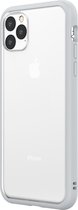 Apple iPhone 11 Pro Max Hoesje - Rhinoshield - MOD NX Serie - Hard Kunststof Backcover - Platinum Gray - Hoesje Geschikt Voor Apple iPhone 11 Pro Max