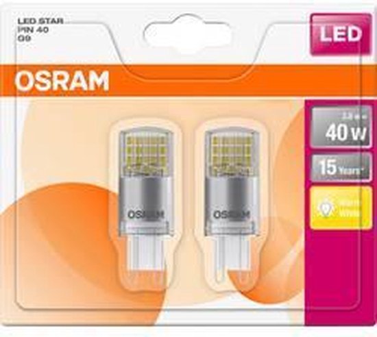 Picasso Opsplitsen Prijs OSRAM 4058075147485 LED-lamp Energielabel A++ (A++ - E) G9 Stift 3.8 W  Warmwit (Ø x l)... | bol.com