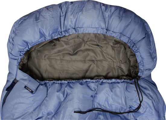 Eurotrail Slaapzak Extreme - Lavendelblue/ Charcoal van Eurotrail — afbeelding 2