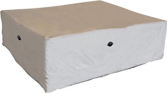 Loungesethoes L-vorm (250 x 90 x 70 cm, Polyester) Perel