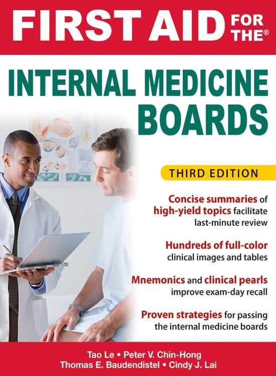 First Aid for the Internal Medicine Boards, 3Rd Edition - cover