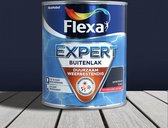 Flexa Expert Buitenlak Hoogglans Geldersblauw - Lakverf - Dekkend - Buiten - Terpentine basis - Hoogglans