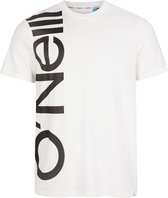 O'Neill T-Shirt Men O'neill White Xl - White 100% Organisch Katoen Crew