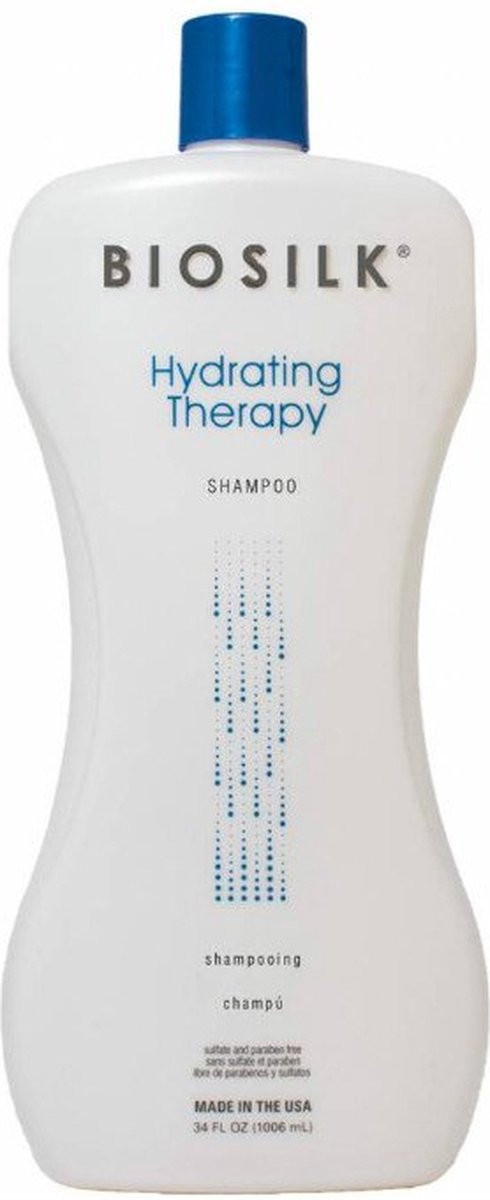 BioSilk Hydrating Therapy Shampoo 1006ml - Normale shampoo vrouwen - Voor Alle haartypes