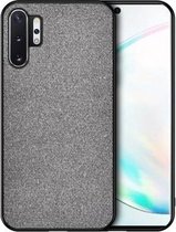 Voor Samsung Galaxy A32 5G schokbestendige stoffen textuur PC + TPU beschermhoes (grijs)