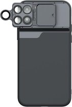 Beschermhoes voor iPhone 11 Pro met macro-visoog en externe lens met lange scherpstelling
