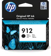 HP 912 - 8.29 ml - zwart - origineel - inktcartridge - voor Officejet 80XX; Officejet Pro 80XX