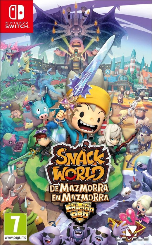 gemak ingewikkeld helling Snack World The Dungeon Crawl Gold - Switch | Games | bol.com