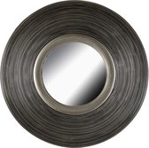 Ronde metalen spiegel - Zilver - D 56 cm - EDEN