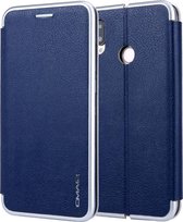 Voor Huawei P20 Lite CMai2 Linglong Series PC + PU horizontale flip lederen tas met houder en kaartsleuf (koningsblauw)