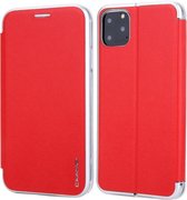 Voor iPhone 11 Pro CMai2 Linglong Series PC + PU horizontale flip lederen tas met houder en kaartsleuf (rood)