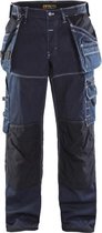 Blaklader Werkbroek X1900 - Marineblauw/Zwart - D84