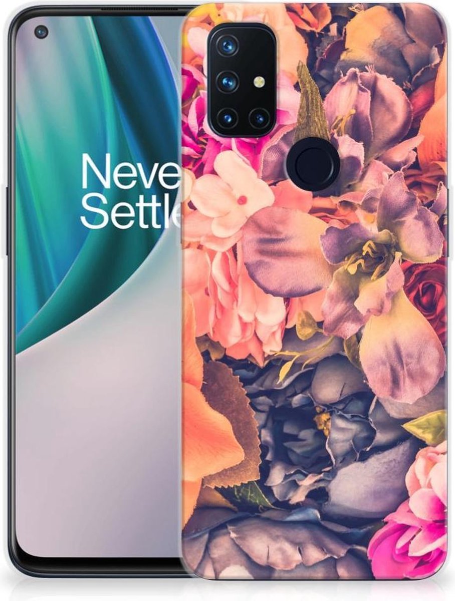 OnePlus Nord N10 5G TPU Case Bosje Bloemen