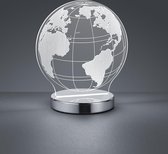 Tafellamp Reality Globe - Chroom
