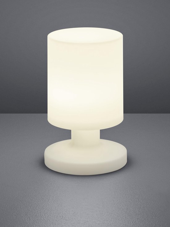 Mini lampe de table LED Reality Trio Lora - Wit - Plastique - Rechargeable  par USB | bol